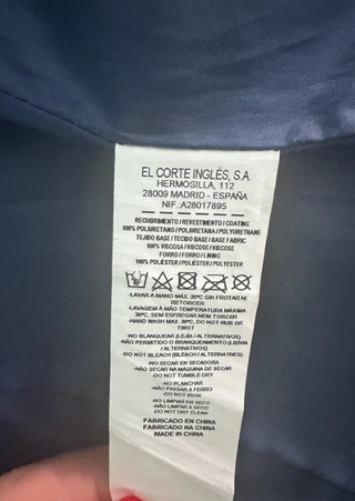 Cazadora azul FORMULA Talla S