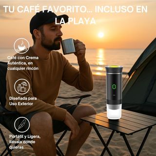Cafetera Espresso Portátil 3 en 1
