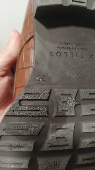 Zapatos Pitillos Marrones Cocodrilo