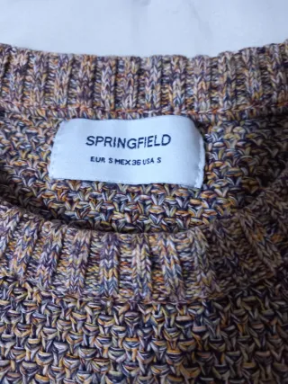 Jersey hombre punto multicolor