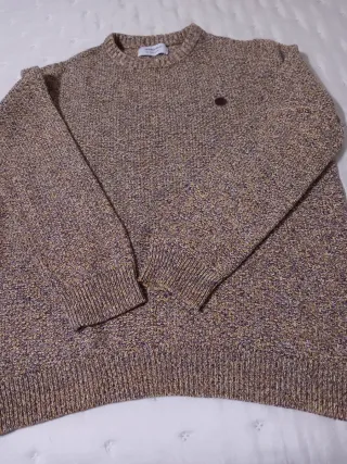 Jersey hombre punto multicolor