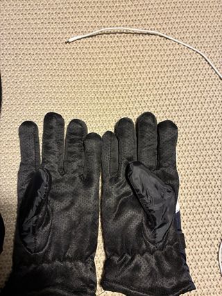 Gafas de esquí y guantes talla m-l con funda