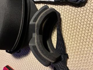 Gafas de esquí y guantes talla m-l con funda