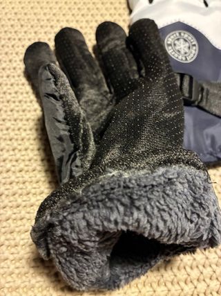 Gafas de esquí y guantes talla m-l con funda