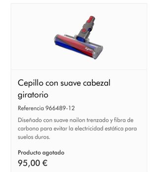 Rodillo Dyson V10 Cabezal Suave
