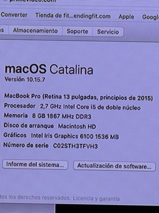 MacBook Pro Apple Plata