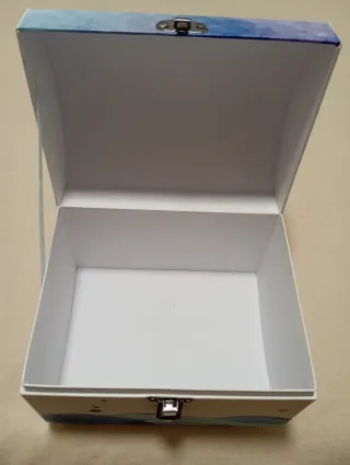 Caja joyero decorada con motivos marinos