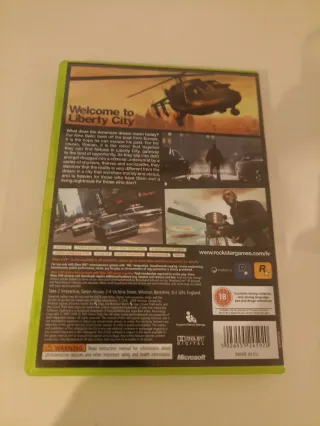 Grand Theft Auto IV Xbox 360