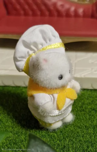 Gatito persa Panadero Bebé Sylvanian Families