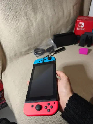 Nintendo Switch como nueva
