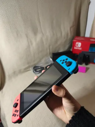 Nintendo Switch como nueva