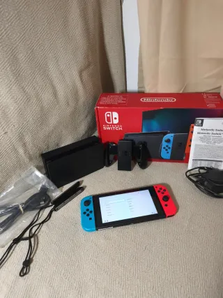 Nintendo Switch como nueva