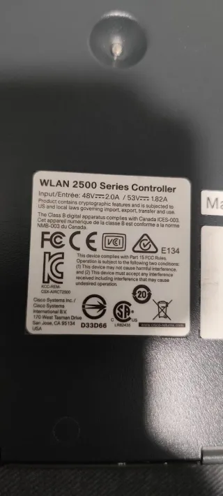 Controlador WiFi Cisco 2504 Series