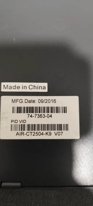 Controlador WiFi Cisco 2504 Series