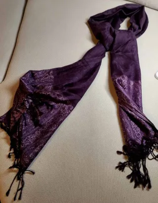 Sciarpa Luisa Spagnoli Viola Nuova