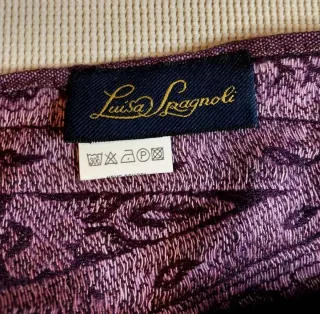 Sciarpa Luisa Spagnoli Viola Nuova