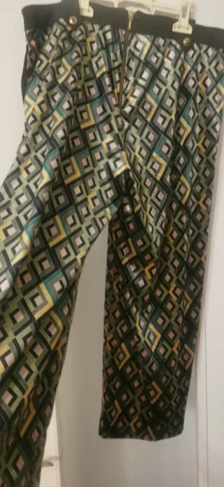 Pantalón Nuribel estampado rombos