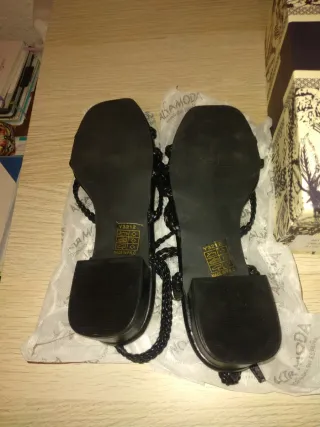 Sandalias mujer ALTA MODA negras