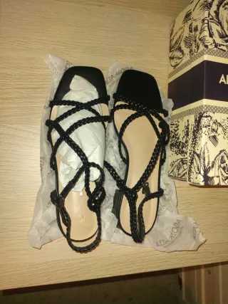 Sandalias mujer ALTA MODA negras