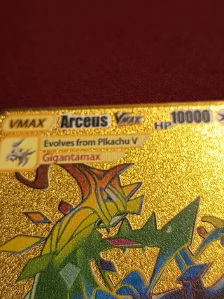 Carta Pokémon Arceus VMAX Gigantamax