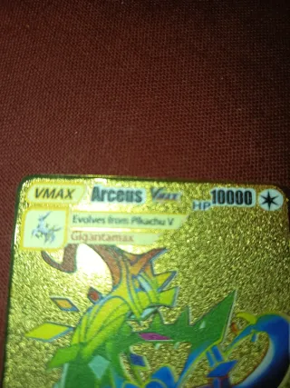 Carta Pokémon Arceus VMAX Gigantamax