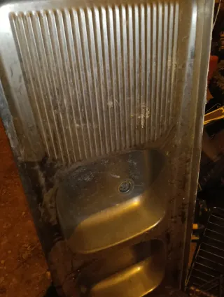 Fregadero de acero inoxidable