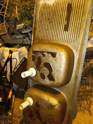 Fregadero de acero inoxidable