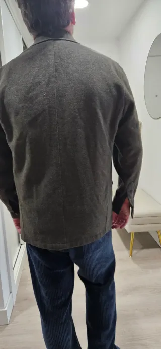 Chaqueta Loden Verde Oliva