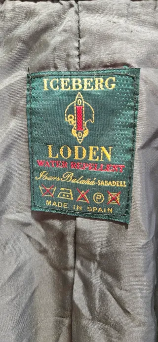 Chaqueta Loden Verde Oliva