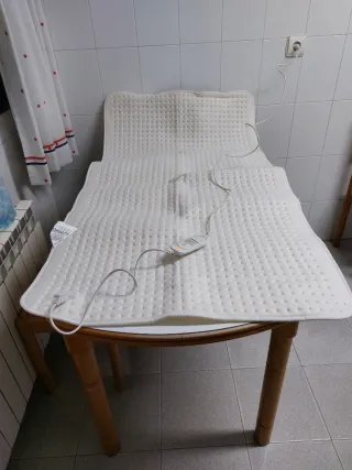 Calienta camas eléctrico / sobrecolchón