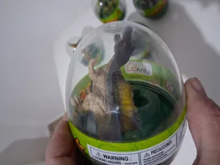 Uova Dinosauro Giocattolo - 6 Pezzi