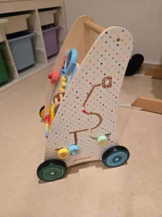 Correpasillos Andador Wood'n Play