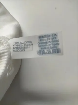 Slip Free Man Blanco Talla L Algodón 100%