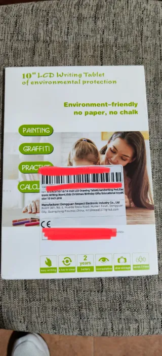 Tablet infantil de dibujo