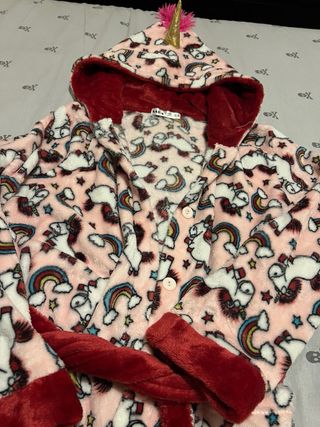 Bata infantil unicornio rosa Talla 14-16