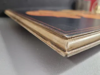 Cartel Netol Madera Reproducción Años 90