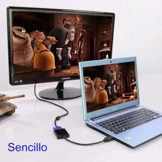 ICZI Cable DP Displayport Adaptador Video VGA VESA