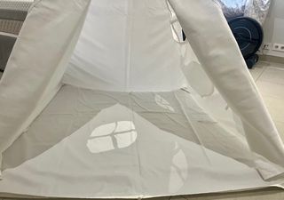 Carpa Tipi Infantil Blanca con suelo