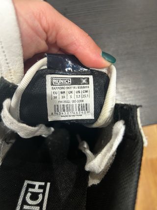 Deportivas Munich Mujer Talla 38