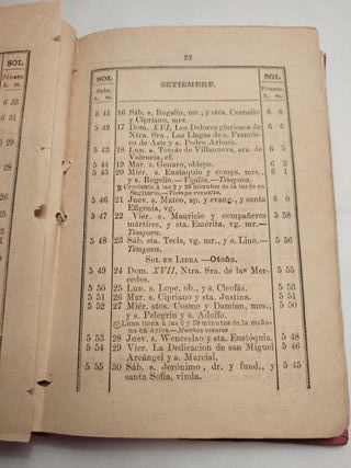 ALMANAQUE ENCICLOPEDICO 1882