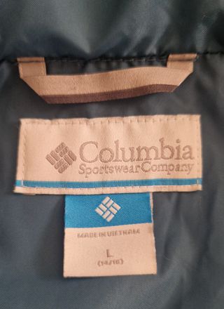 Anorak Columbia Azul Naranja Talla L