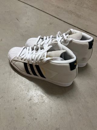 Zapatillas Adidas Pro Model Blancas Talla 41 1/3