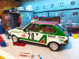 Maqueta Fiat Ritmo Rally 1:18 Otto