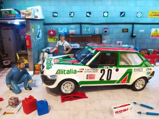 Maqueta Fiat Ritmo Rally 1:18 Otto