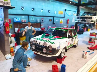 Maqueta Fiat Ritmo Rally 1:18 Otto