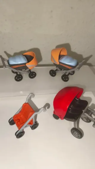 Set di 4 passeggini Playmobil
