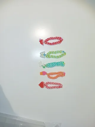 Pulseiras de elásticos infantis