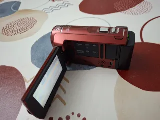 Videocámara Sony Roja