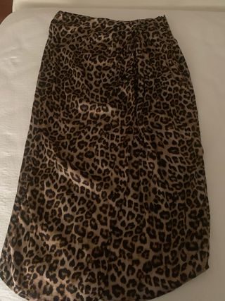 Falda estampado animal