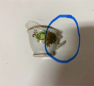 Serviço miniatura porcelana antigo